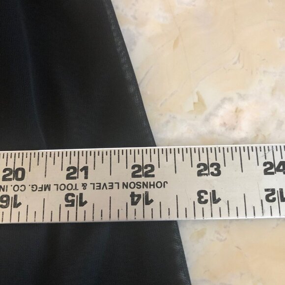 Alex Evenings Black Baby Doll Cocktail Dress Women 8 Embellish Lined Holiday LBD - Picture 9 of 10